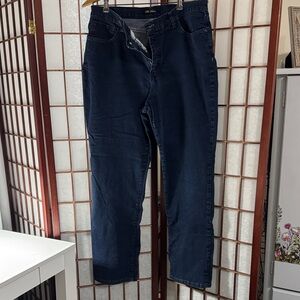 Lee Women's Navy Straight Leg Jeans Inseam 29 inches